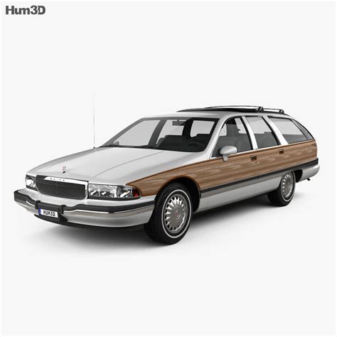 Buick Roadmaster wagon 1994 3D model - Vehicles on Hum3D