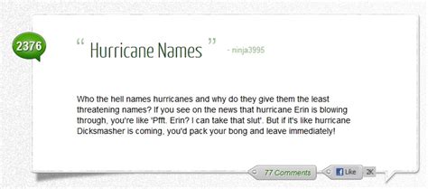 Hurricane Names | Funny Pictures, Quotes, Pics, Photos, Images. Videos of Really Very Cute animals.