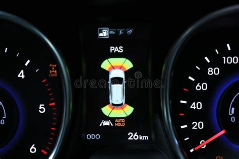 Car digital dashboard stock image. Image of power, odometer - 145431169