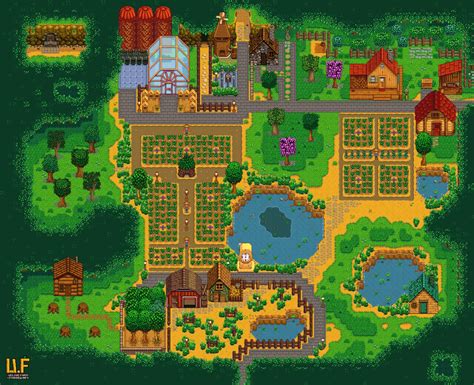 Stardew Forest Farm Layout Ideas