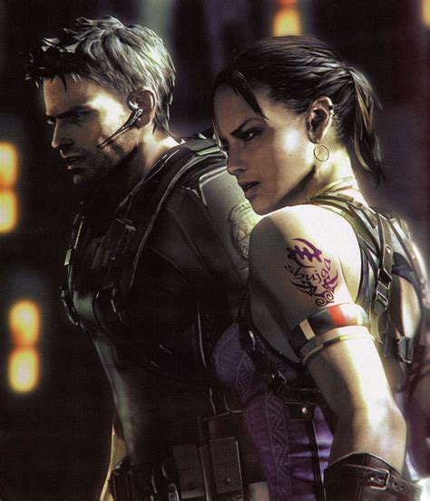 Chris x Sheva. | Resident evil 5, Resident evil, Resident evil game