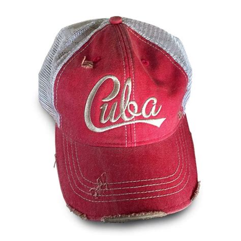 HBC02 Vintage Cuba Baseball Hat