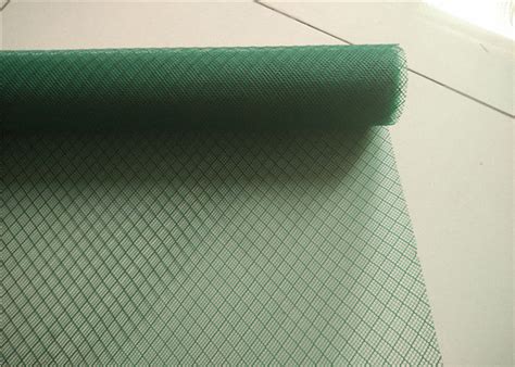 Diamond Mesh Garden Plastic Mesh Fencing , UV Stabilized Plastic Fence Netting