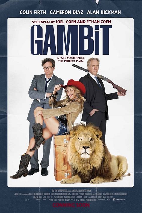 Gambit DVD Release Date May 27, 2014