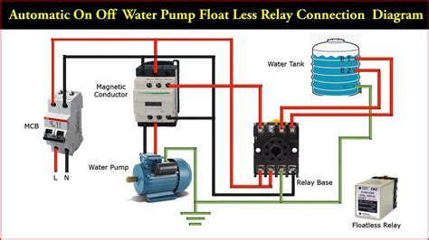 Floatless Relay Circuit Diagram