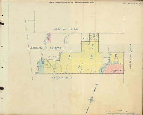 1945 Angelina County Timberlands Map 04 | The History Center