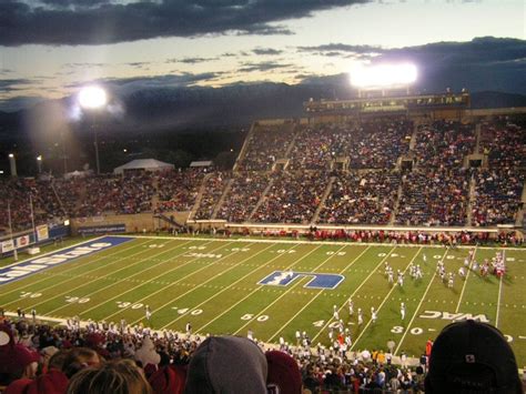 Romney Stadium * Utah State Aggies Football Team home field | Utah ...