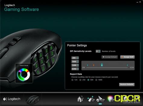 Logitech G600 MMO Gaming Mouse Review - Custom PC Review