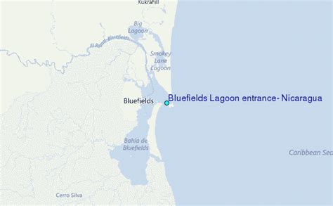 Bluefields Lagoon entrance, Nicaragua Tide Station Location Guide