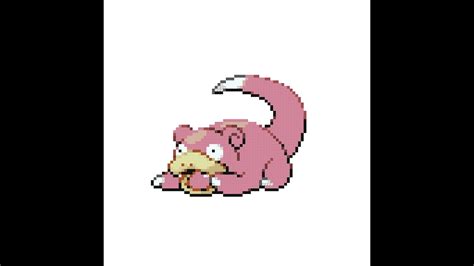 (Minecraft Pixel Art) Pokedex Project 28- Slowpoke & Slowbro - YouTube