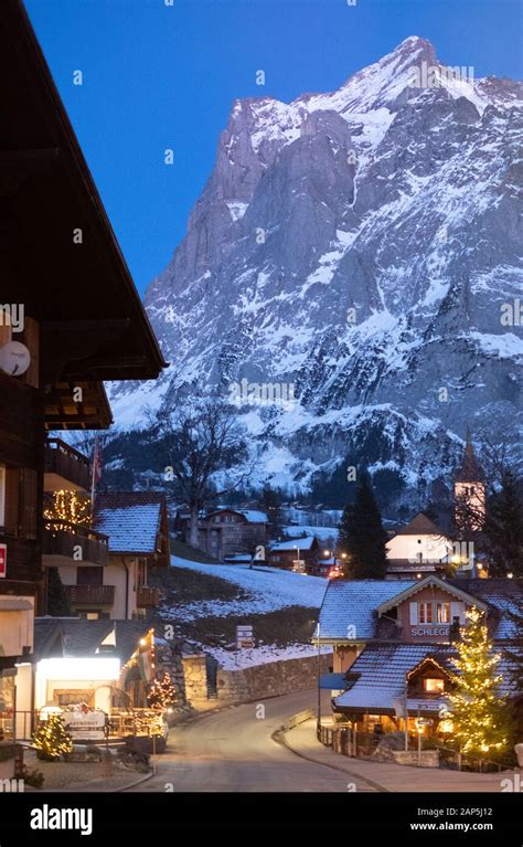 Grindelwald switzerland christmas hi-res stock photography and images ...