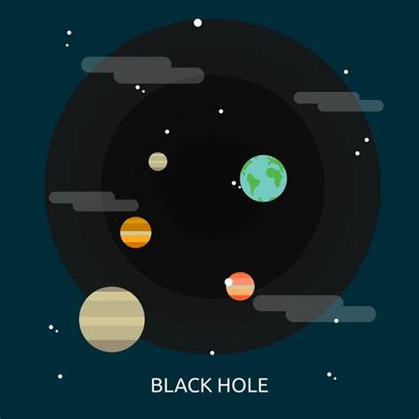 Black Hole Conceptual illustration Design 443656 Vector Art at Vecteezy