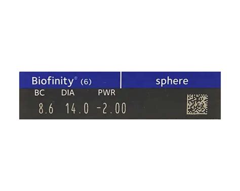 Biofinity 6-pack monthly lens | Buy online