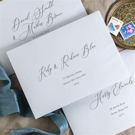 How to Address your Wedding Invitations | Our guide to addressing ...