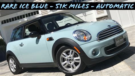 (RARE ICE BLUE - LOW MILES) 2013 Mini Cooper Review At LFM - YouTube