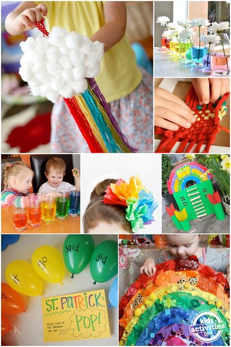 Greg K. Porter's Blog: 21 Rainbow Crafts & Activities To Brighten Your Day