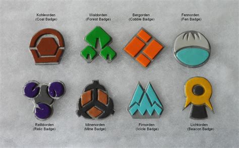 Sinnoh Gym Badges by AidaSechem on DeviantArt