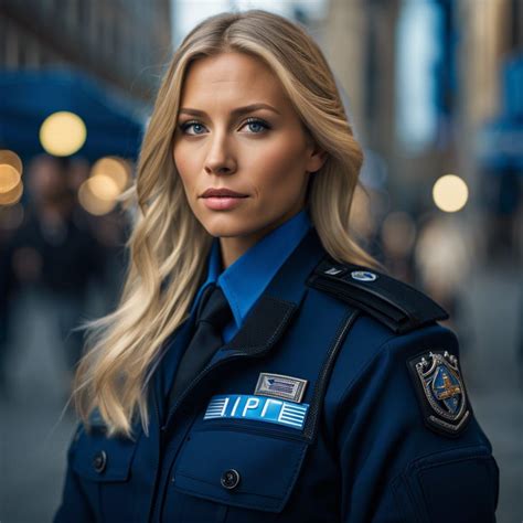 Swedish Policewoman (50% PW) - AI Generated Artwork - NightCafe Creator