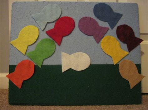 Kids Matter: Learning our Colors - A felt board game (2)