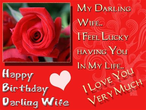 Happy Birthday Quotes For Wife In English - ShortQuotes.cc