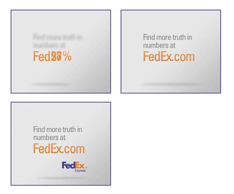 'Numbers' banners for FedEx on Behance