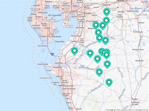 Parrish Florida Map