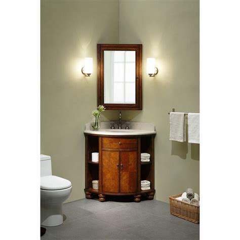 Small Corner Bathroom Vanity : 24" Benton Collection Thomasville Taupe ...