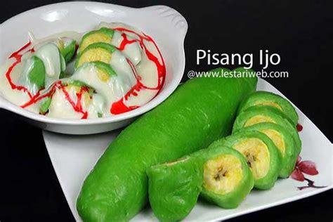 Resep Pisang Ijo Asli Indonesia