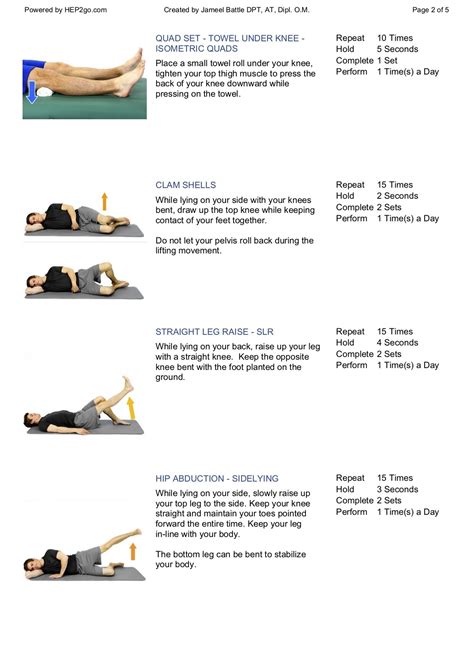 Patellofemoral Pain Syndrome Exercises Pdf