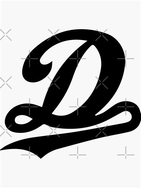 "J. Cole Dreamville D Logo" Sticker by Novaque | Redbubble