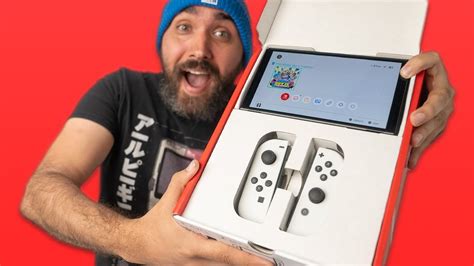 Nintendo Switch OLED Early Unboxing - YouTube