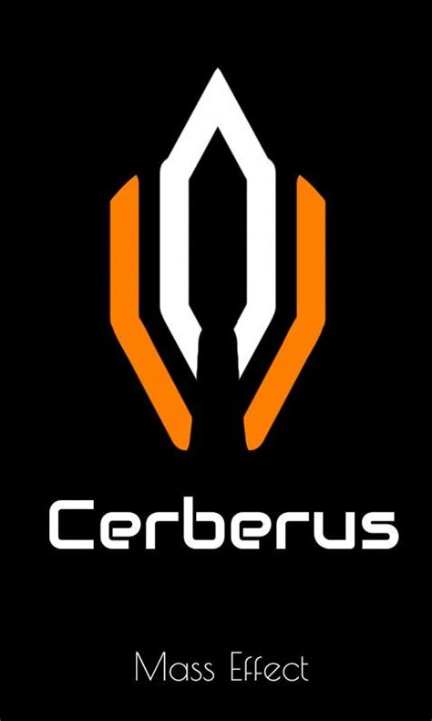 Cerberus logo mass effect 2021