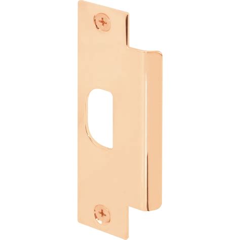 Gatehouse Brass Entry Door Strike Plate at Lowes.com