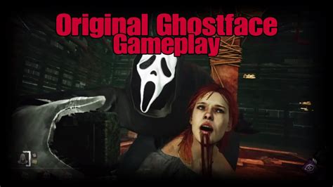 Original Ghostface Gameplay! - Dead By Daylight - YouTube