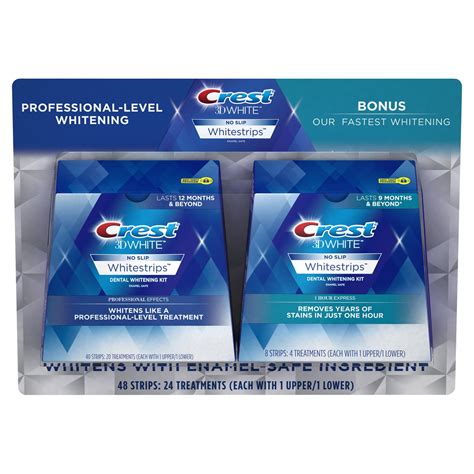 Product Of Crest 3D White Whitestrips Professional Effects 20 ct. With Bonus Crest 3D White ...