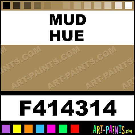 Mud Railroad Acrylics Airbrush Spray Paints - F414314 - Mud Paint, Mud Color, Floquil Railroad ...