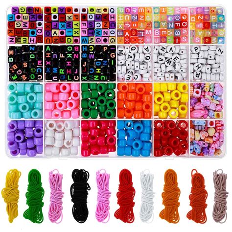 Gear Go Bead Bracelet Making Kit, Bead Friendship Bracelets Kit with ...