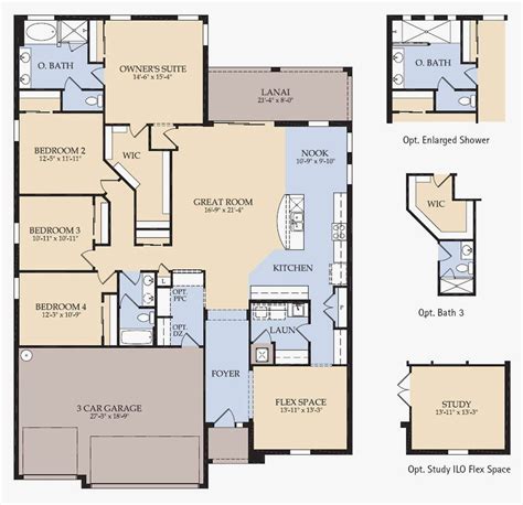 Pulte Calla Floor Plan - floorplans.click