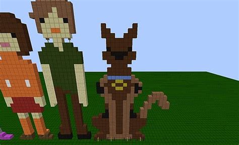 Scooby Doo and the Crew (Mystery Gang) Minecraft Map