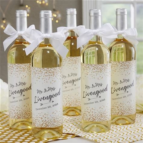 Personalized Wine Labels For Wedding - Sparkling Love