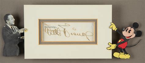 Walt Disney Signature | RR Auction