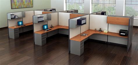 Used Office Cubicles : Refurbished Haworth Cubicles at Furniture Finders