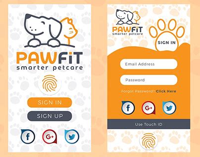 Pet tracking app UI design (1) | Images :: Behance