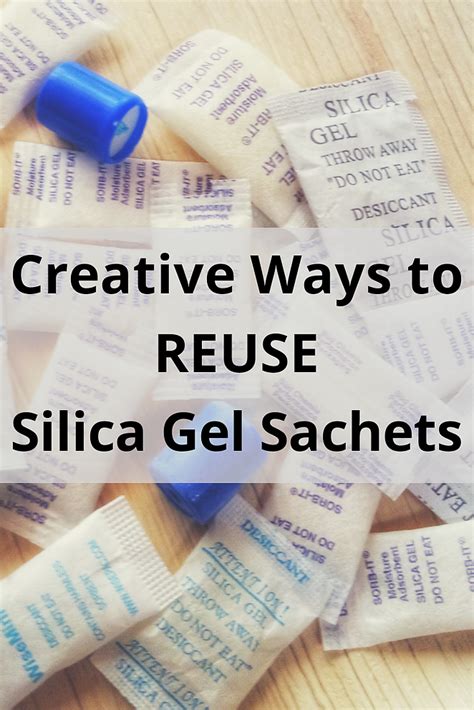 Creative Ways to Reuse Silica Gel Sachets | The Good Life with Amy ...