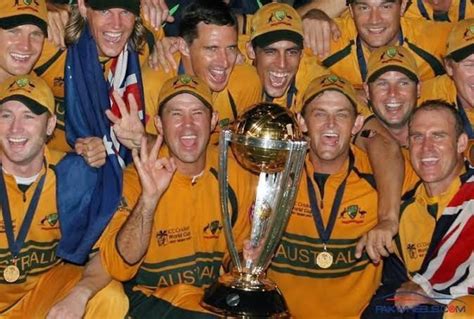 Today In 2007, Australia Became The First Team To Win Three Consecutive ...