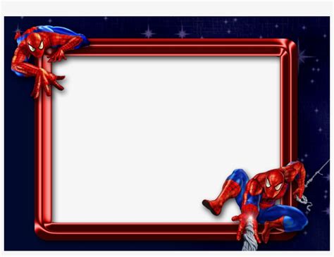 Download Spiderman Photo Frame Png Clipart Spider-man - Spiderman Super ...