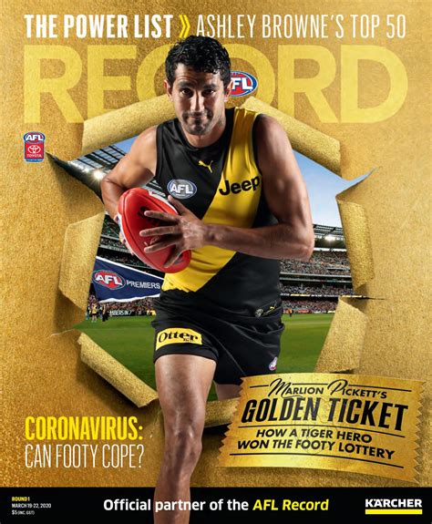 AFL Record - Round 1, 2020 by Crocmedia Lifestyle1 - Issuu