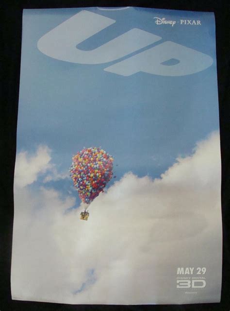 Disney Pixar UP movie poster Original ADVANCE DS One sheet | #2042519264