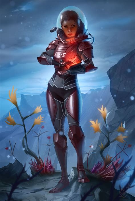 ArtStation - Space Exploration Suit, Magnus Norén Space Girl Art, Space ...