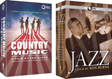 Ken Burns Country Music DVD and Ken Burns Jazz DVD - American Music Set ...